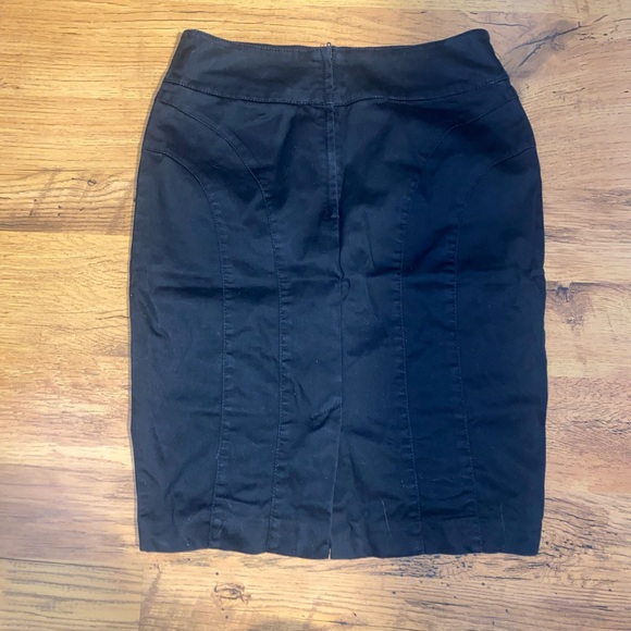 H&M black pencil skirt High waist - Picture 3 of 4